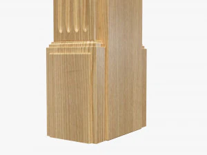 Classic Door Portal 02 3D Model