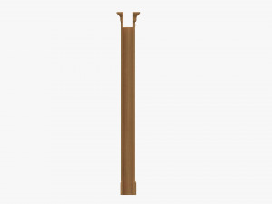 Classic Door Portal 02 3D 모델