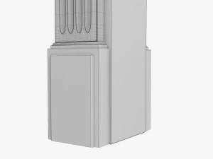 Classic Door Portal 02 3D Model