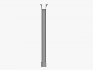 Classic Door Portal 02 3D Model
