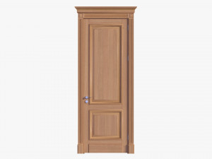 Classic Door 02 3D Model