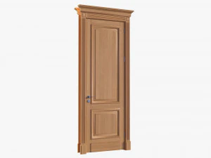 Classic Door 02 3D Model