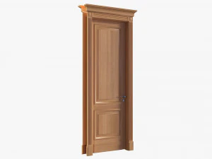 Classic Door 02 3D Model