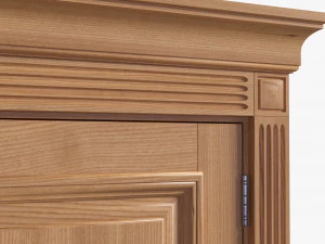 Classic Door 02 3D Model