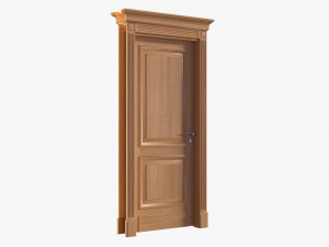 Classic Door 03 3D Model