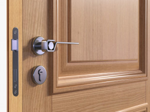Classic Door 03 3D Model