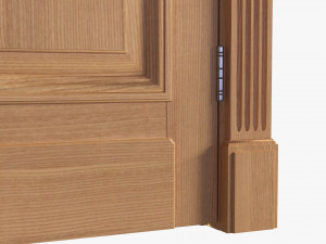 Classic Door 03 3D Model