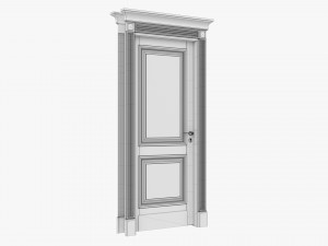 Classic Door 03 3D Model