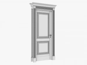 Classic Door 03 3D Model