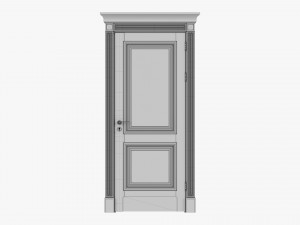 Classic Door 03 3D Model