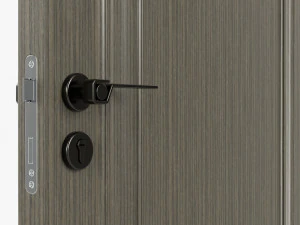 经典门04 3D 模型