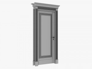 Classic Door 04 Modèle 3D