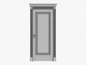 经典门04 3D 模型