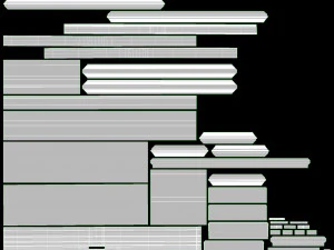 经典门04 3D 模型