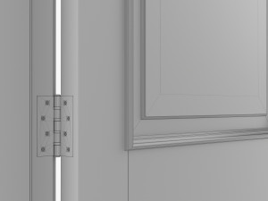 Classic Door 05 Closed Opened 3D मॉडल
