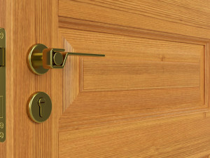 Classic Door 09 Modèle 3D