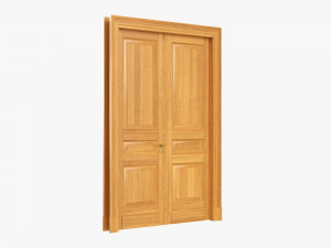 Classic Door 09 Double Modelo 3D