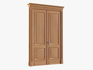 Classic Door Double 04 3D 모델