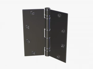Classic Door Double 06 3D Model