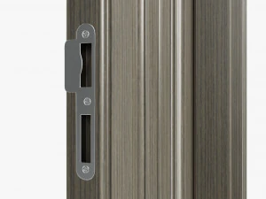 Classic Door Double 07 3D Model