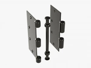 Classic Door Double 07 3D Model