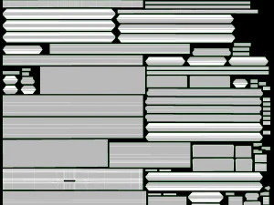 Classic Door Double 07 3D Model