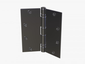 Classic Door Quad 01 3D Model