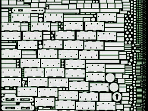 Klassieke Deur Quad 01 3D Model