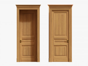 Classic Door With Portal 01 3D मॉडल