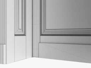 Classic Door With Portal 01 3D मॉडल