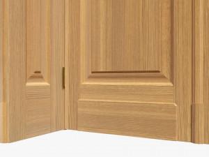Classic Door With Portal 01 Double Modelo 3D