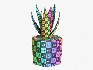 Decorative Potted Plant 10 3D Модель
