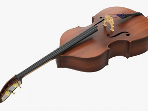 Double Bass 01 Modèle 3D