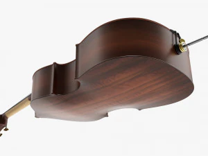 Контрабас 01 3D Модель