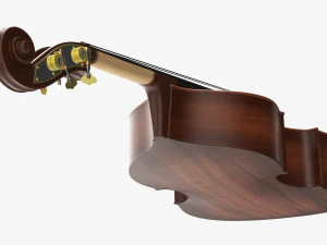 Контрабас 01 3D Модель