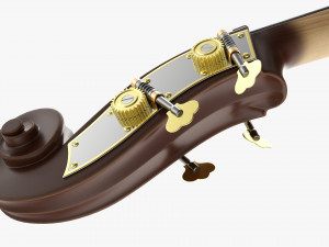 Double Bass 01 Modèle 3D