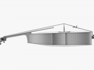 Контрабас 01 3D Модель