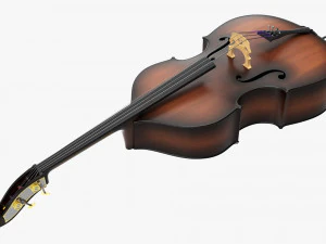 Contrabaixo 02 Modelo 3D