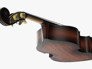 Double Bass 02 3Dモデル