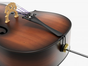 Double Bass 02 3Dモデル