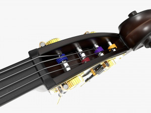 Double Bass 02 3Dモデル