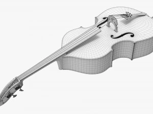 Contrabaixo 02 Modelo 3D