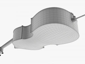 Contrabaixo 02 Modelo 3D