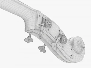 Contrabaixo 02 Modelo 3D