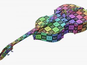 Contrabaixo 02 Modelo 3D