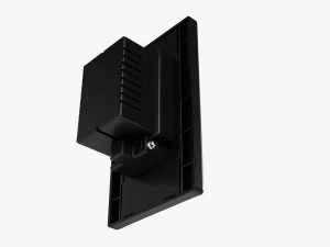 Double Outlet With USB Ports US 3D Model