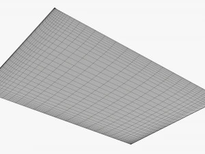 Envelope Mockup 01 3D Model