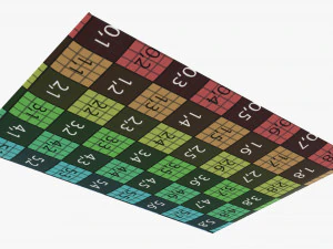 Envelope Mockup 01 3D Model
