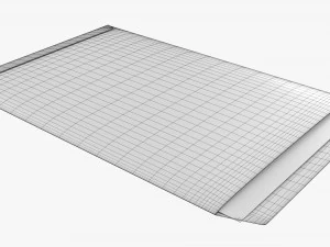 信封样机 01 打开 3D 模型