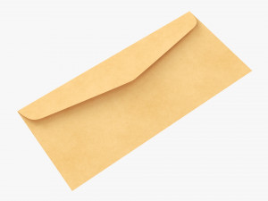 Envelope Mockup 02 Modelo 3D